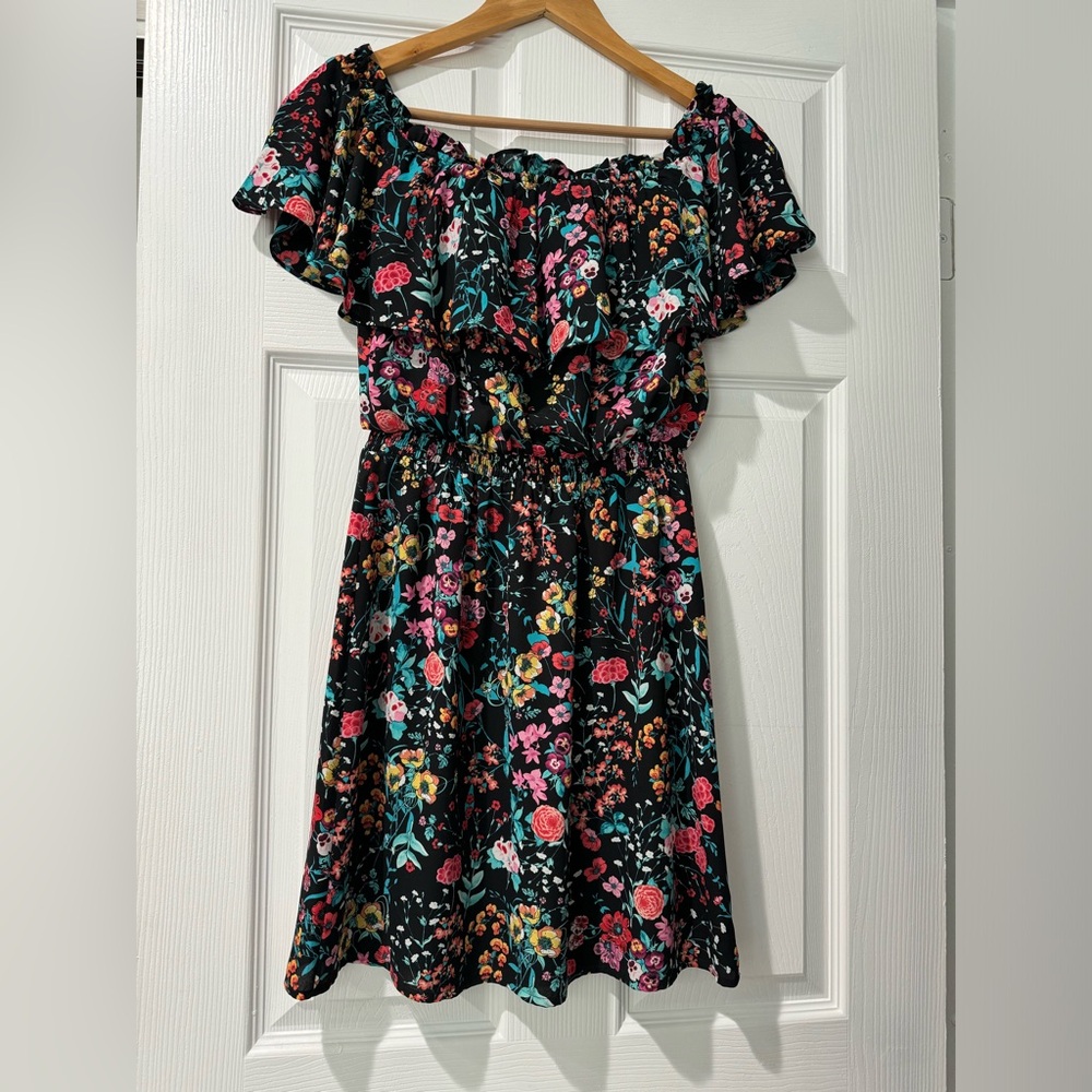 Off the Shoulder Express/ Mini Dress 👗😍